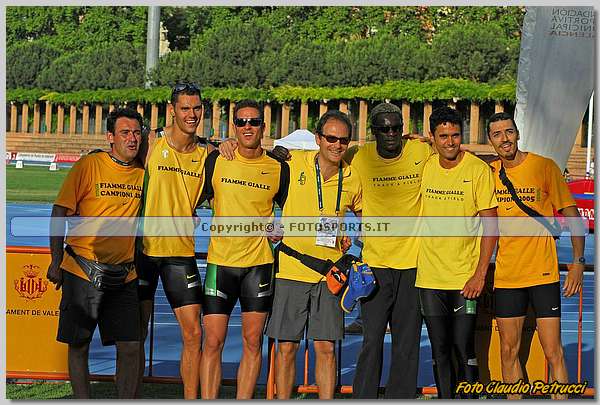 Pasquale Porcelluzzi, DACASTELLO Stefano, DONATI Massiniliano, Capitano Di Paolo, ANCESCHI Stefano, KOURA Kaba Fantoni, Andrea Giaconi
20060527CP0934.JPG